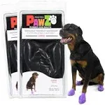 PawZ Rubber Dog Boots for Paws up to 4&#034;, 24 Total (2 Packs of 12) - All-Weath...