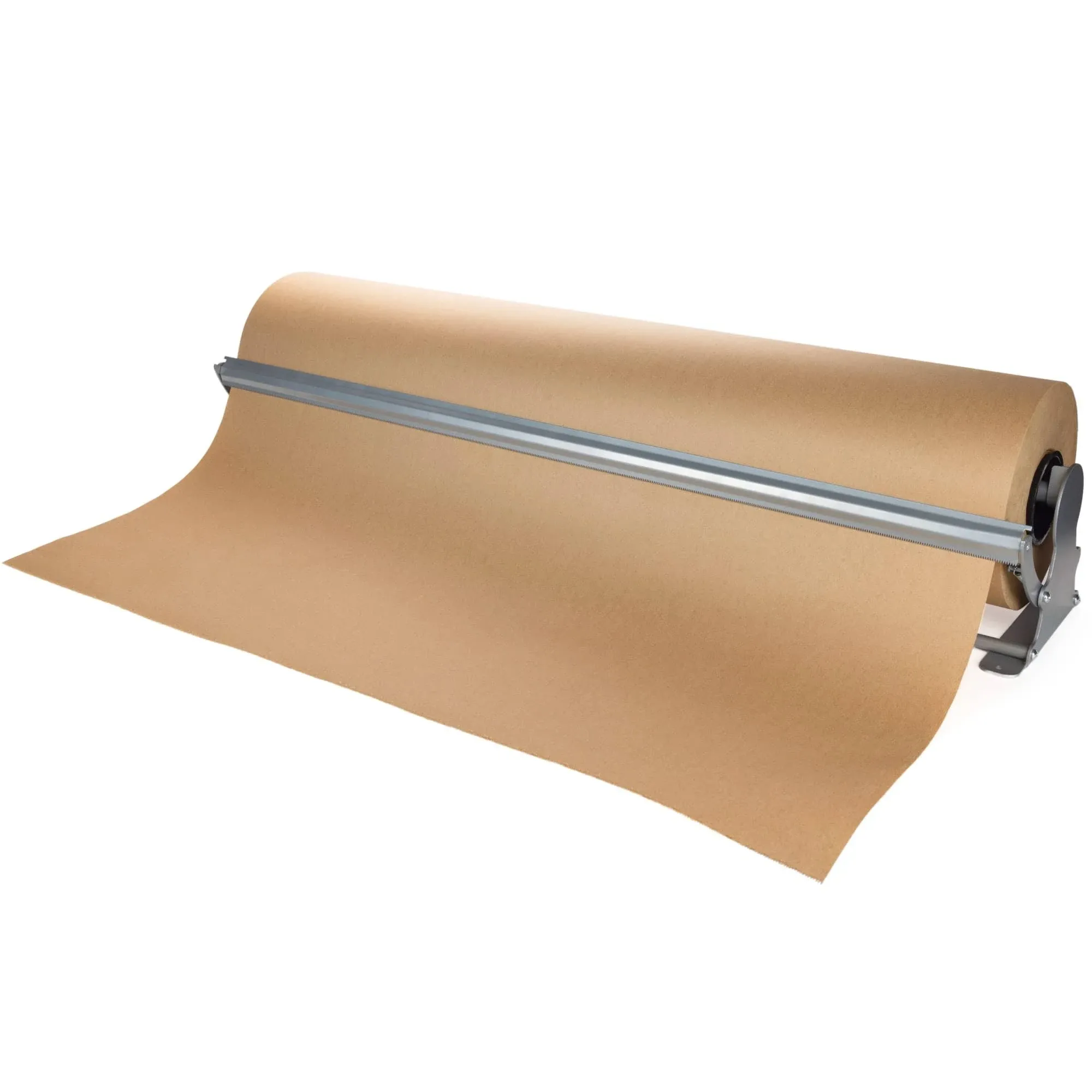 IDL Packaging 36 inch Kraft Paper Roll Dispenser and Cutter