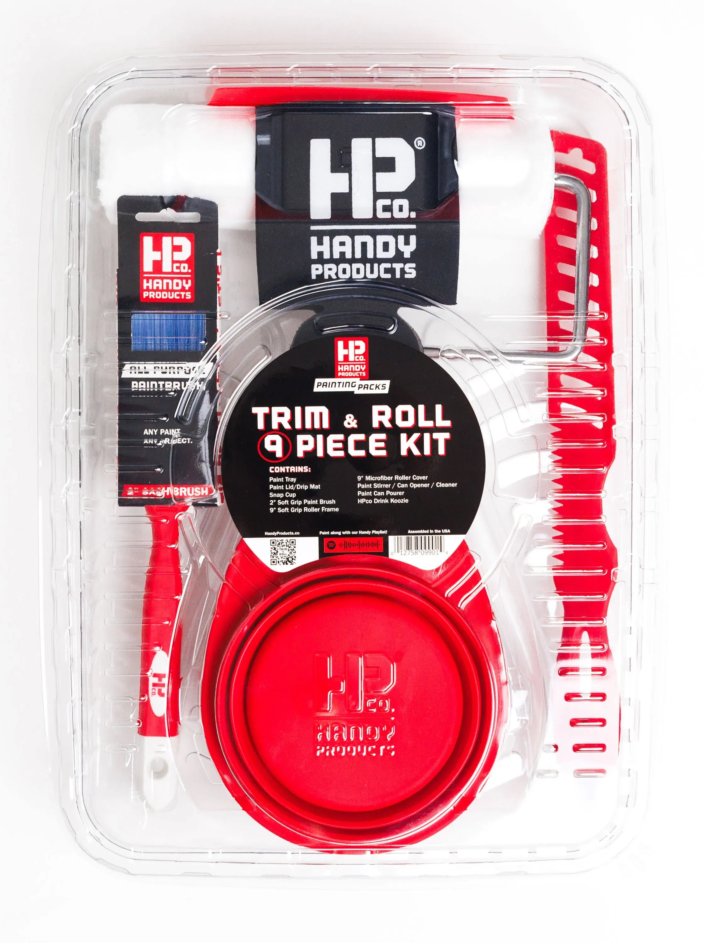 Handy Trim & Roll 9-Piece Paint Kit