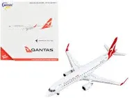 GeminiJets GJQFA2082 QantasLink Embraer 190AR VH-UZD; Scale 1:400