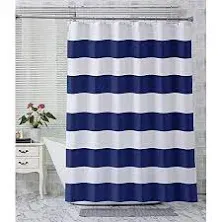 AmazerBath Stripe Shower Curtain