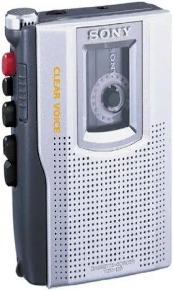 Sony Tcm150 Standard Cassette Voice Recorder