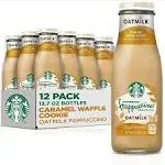 Starbucks Frappuccino Coffee Drink, Caramel Waffle Cookie, Oatmilk, Chilled - 13.7 fl oz