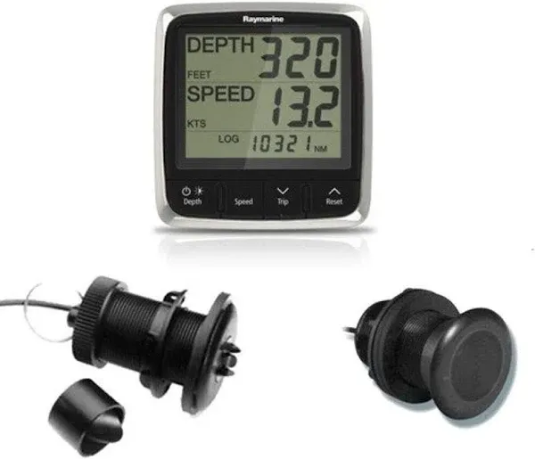 Raymarine i50 Tridata Display System w-Thru-Hull Transducer