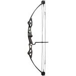 Siege SAS 55 lb 29&#039;&#039; Compound Bow w/ 5-Spot Paper Target