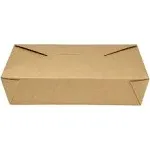 Karat Fold-To-Go Box #2 Kraft 200 Pcs