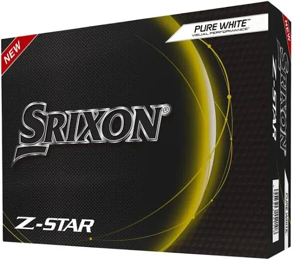 Srixon Z-Star 8 Tour Yellow Golf Balls 3 Dozen - 2023