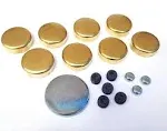 GM Chevy Brass Freeze Frost Plug Kit Small Block 283 305 327 350