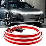 Car Hood Light Strip, 71 Inches Flexible Exterior Car LED Strip Lights Waterproo