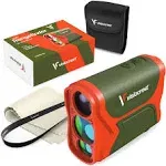 ﻿﻿Laser Range Finder for Golf, Hunting and Archery - 3000FT High Precision Distance Measuring Rangefinder - Professional Scan Fog and Speed Mode