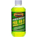 Supercool AC Refrigerants and Lubricant, 8 oz, Green 27262D