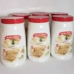 Al Arz Tahini Pure Sesame Paste 1lb Jar 6 Pack