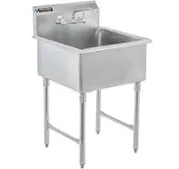 DuraSteel Stainless Steel Prep & Utility Sink