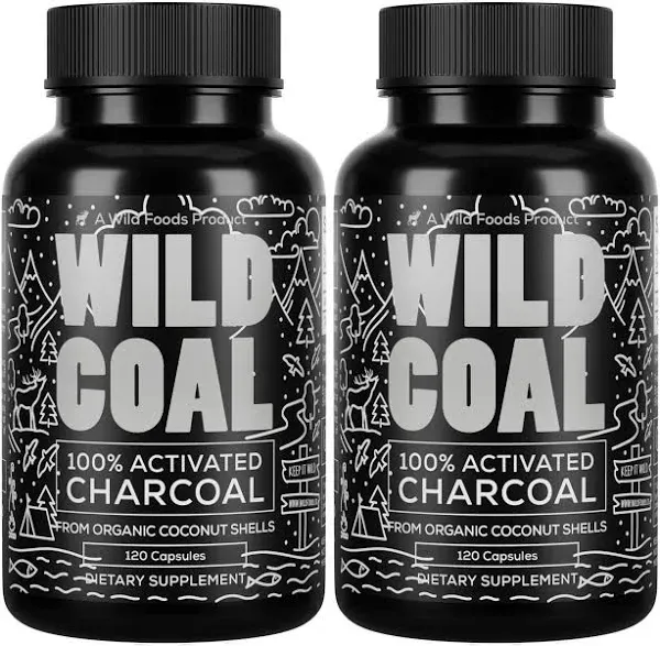 Wild Foods Activated Charcoal Capsules