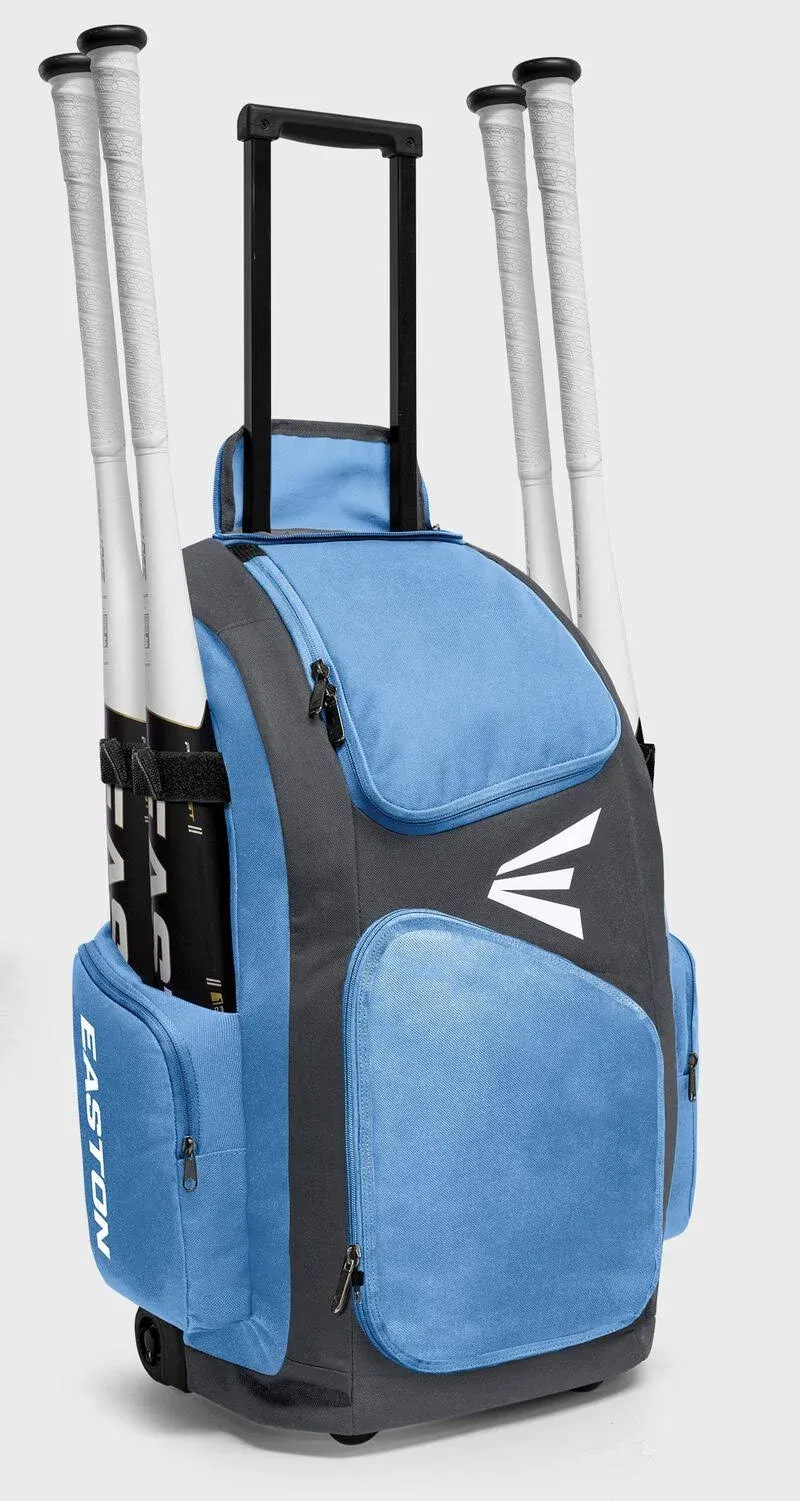 Easton Traveler Stand Up Wheeled Bag - Carolina Blue