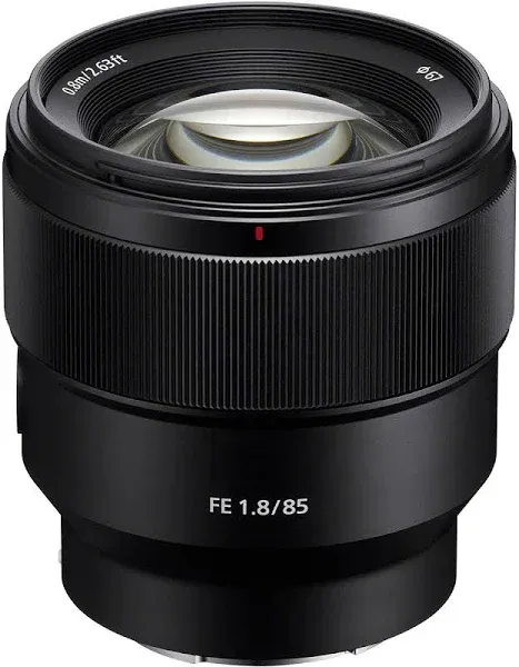 Sony FE 85mm f/1.8 Lens