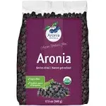 Organic Aronia Berries Dried - 500 g (17.6 oz) Pack - J&J Aronia