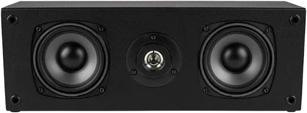 C452-AIR Dual 4-1/2&#034; 2-Way Center Channel Speaker with AMT Tweeter