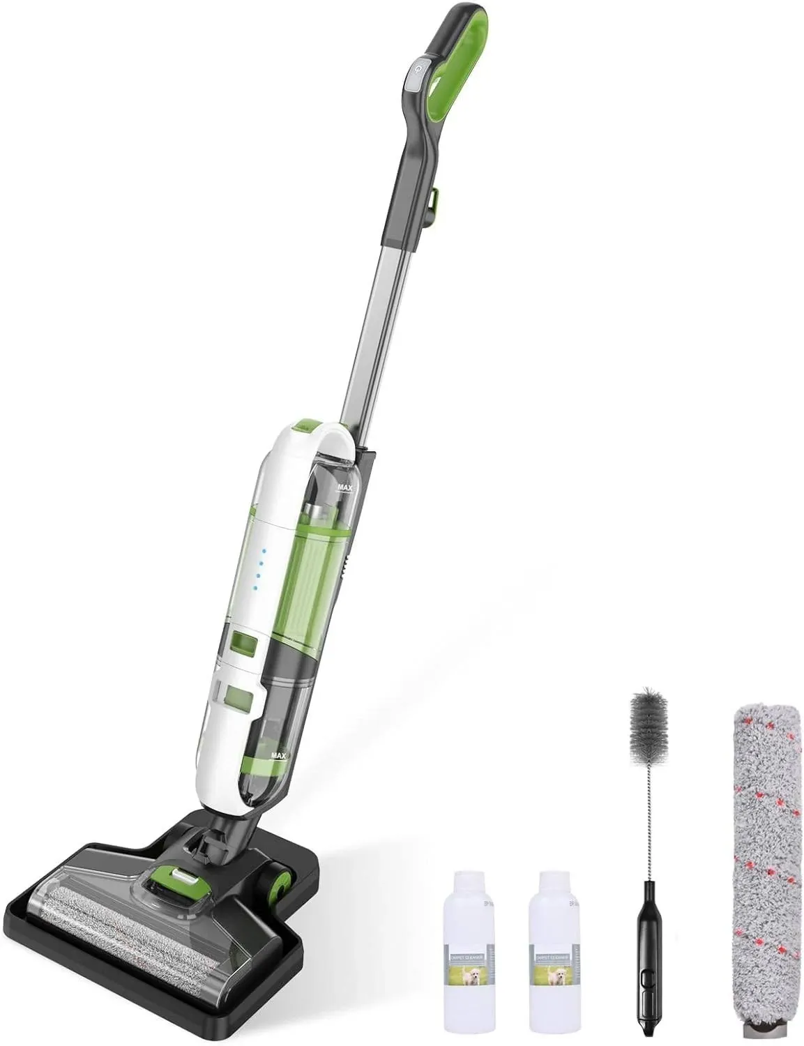 Floor and Area Rug Cleaner, Wet-Dry Vacuum One Wet-Dry Vacuum Cleaner and Mop...