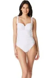 NWT Bleu Rod Beattie Women’s One Piece Swim Suite Size 6 Navy