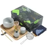 TEANAGOO Matcha Tea Set Japanese Tea Set Matcha Bowl Matcha Bamboo Whisk Scoo...