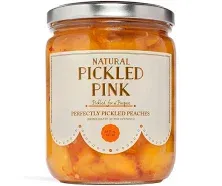 Pickled Pink Peaches Perfectly Pickled