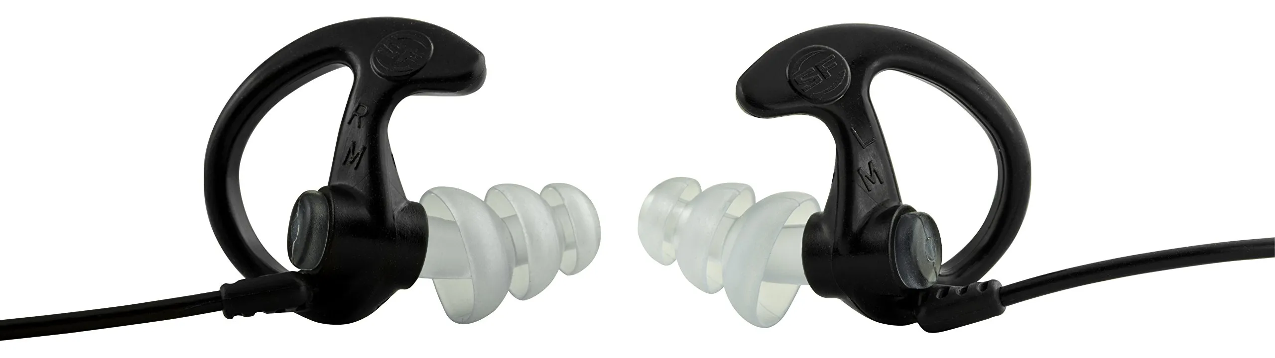 SureFire EP5 Sonic Defenders Max Full-Block Earplugs, triple flanged design, reusable