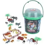 Large Zoo Animal Bucket