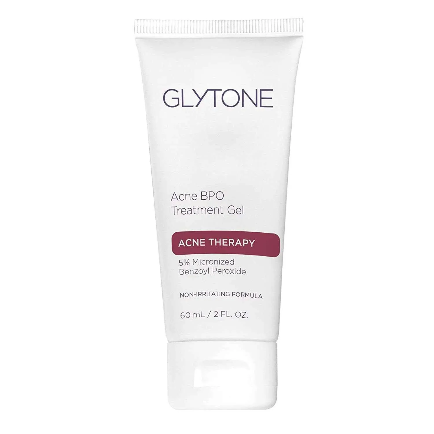 Glytone Acne BPO Treatment Gel - With Time-Released 5% Benzoyl Peroxide - Hydrating Mattifying Gel - Fragrance-Free & Non-Comedogenic - 2 fl. oz.