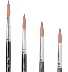 Raphael Kolinsky Sable 8404 Series Brushes Full Range Combined Shipping