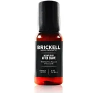 Brickell Men's Instant Relief Aftershave for Men Natural and Organic Soothing After Shave Balm to Prevent Razor Burn 2 Ounce Unscented