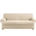 SureFit Stretch Jacquard Damask 2 Piece Sofa Slipcover