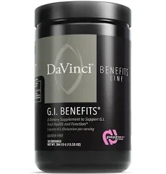 DaVinci Laboratories of Vermont, Benefits Line, G.I. Benefits 13.55 oz Exp 10/25