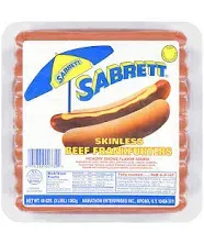 Sabrett Skinless Beef Frankfurters