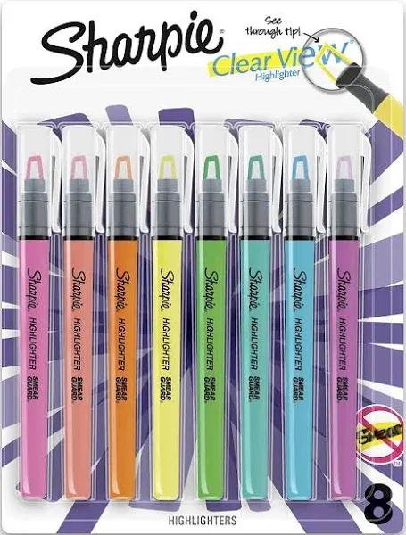 Clear View Highlighter Sharpie