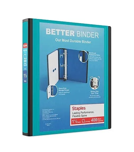 Staples Better 3-Ring Binder