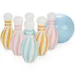 Funboy Pastel & Rainbow Backyard Bowling Set