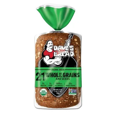 Dave's Killer Bread 21 Whole Grains and Seeds Organic Bread