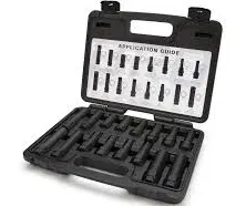 Steelman Universal Wheel Lock Locking Lug Master Key Socket Set Assortment