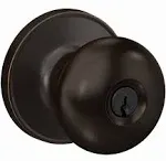 Schlage J54-STR Stratus Single Cylinder Keyed Entry Door Knob Set