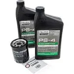 Polaris Off Road Full Synthetic Oil Change Kit, 2202166, 2 Quarts of PS-4 Engine Oil and 1 Oil Filter