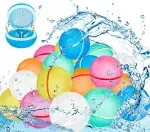 OMGJS 24PCS Reusable Water Balloons