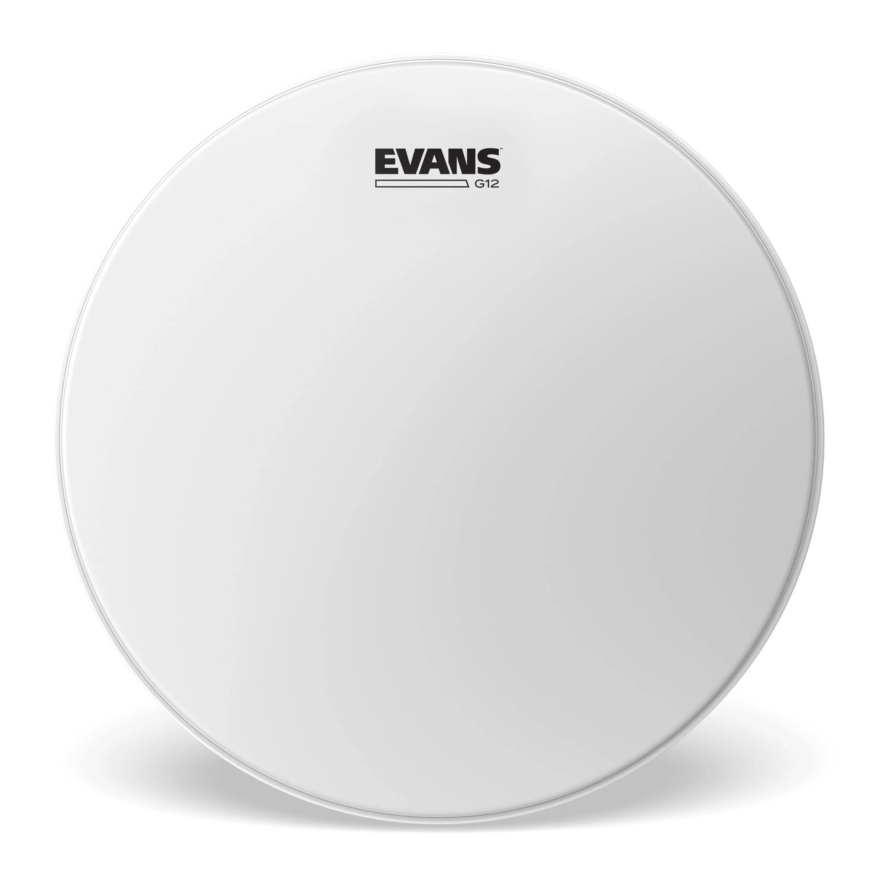 Evans G12 Coated White Drum Head, 6"