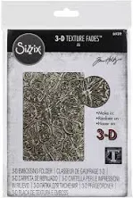 Tim Holtz Sizzix 3-D Texture Fades Embossing Folder