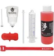 BleedZone Bleed Kit for Shimano Hydraulic Mountain Bike MTB Brakes with 120ml Mineral Oil