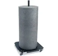 New Pig Mobile Absorbent Mat Roll Holder | Portable & No-Tip | Easily and Conveniently Holds Mat Rolls Up to 36" W x 20" Dia | GEN249