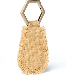 Lindsay Albanese Raffia Fray Hat Holder