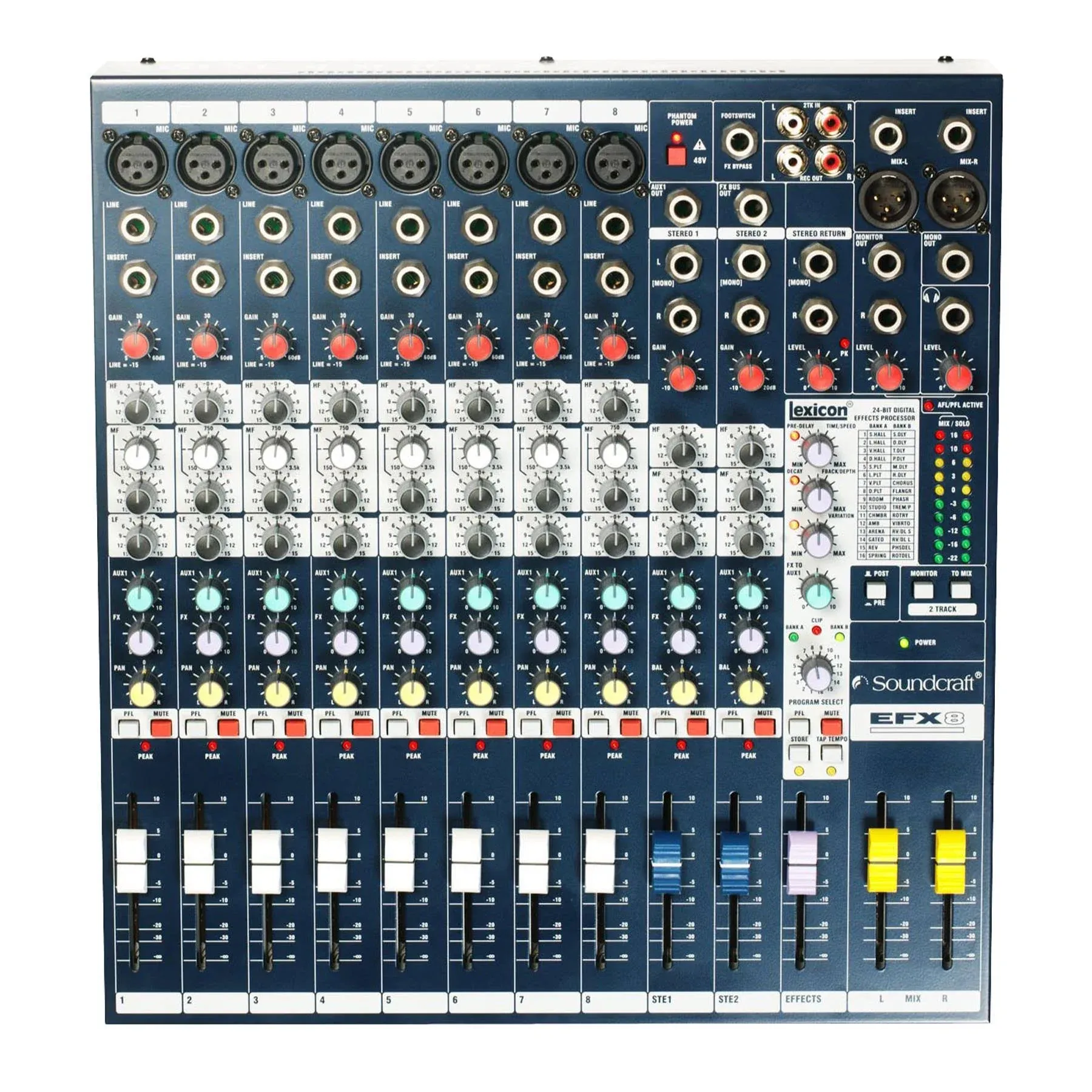 Soundcraft EFX8 8-Channel Mixer