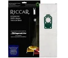 RICCAR 6 Genuine HEPA Media Bags RLH-6 for SUPRALITE R10S R10D R10P &amp; R10SAND