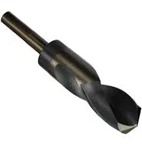 37/64&#034; Drill Bit, HSS Black &amp; Gold, 3-Flat Shank 1/2&#034;, Drill America Individual